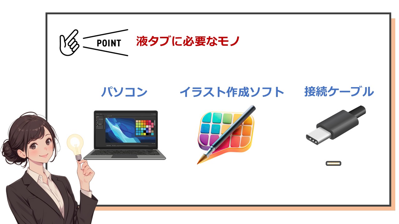 液タブに必要なもの